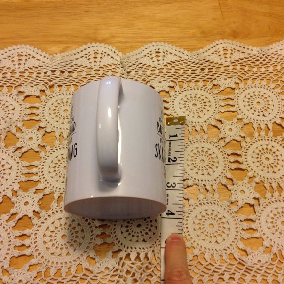 Humorous coffee cup, thinking of skateboarding - Picture 6 of 6